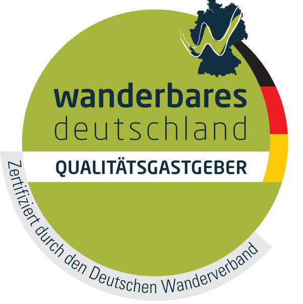Logo Qualitätsgastgeber Wanderbares Deutschland